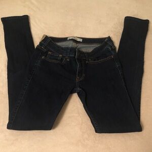 Hollister Women's Dark Indigo Skinny Jeans
